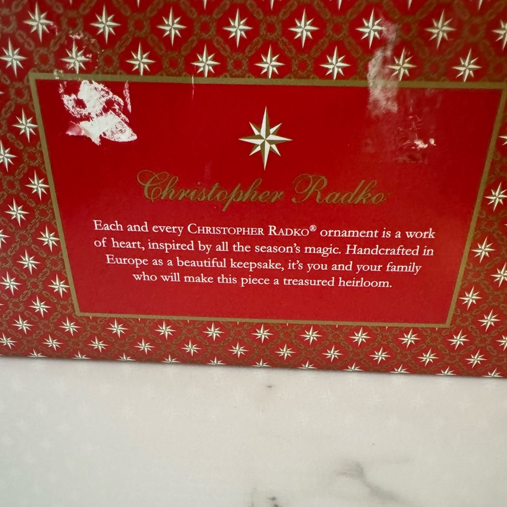 Christopher Radko Box - Picture 2 of 4